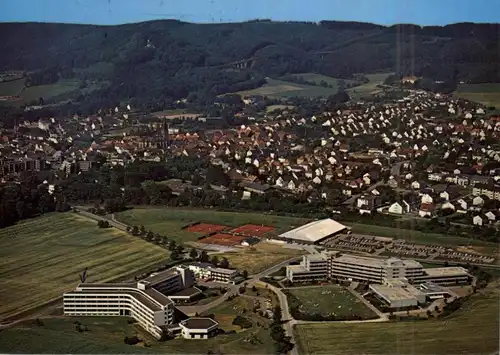 3490 BAD DRIBURG, Klinik der Bundesknappschaft, Luftaufnahme