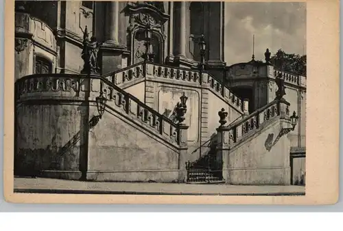 CZ 10000 PRAHA / PRAG, Kirche des hl. Johann von auf dem Felsen, Treppenaufgang