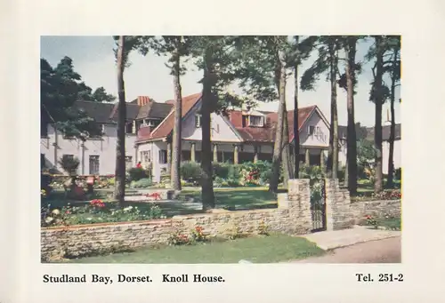UK - ENGLAND - DORSET - STUDLAND BAY, Knoll House