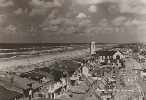 ZUID-HOLLAND - KATWIJK, Panorama, Vuurtoren