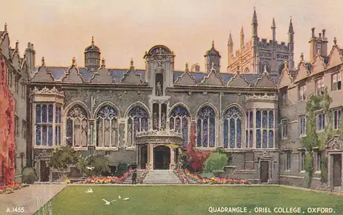 UK - ENGLAND - OXFORDSHIRE - OXFORD, Oriel College, Quadrangle