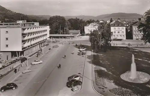 7410 REUTLINGEN, Listplatz, Messerschmitt Kabinenroller, VW-Käfer