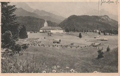 8108 KRÜN - KLAIS, Schloß Elmau, 1946
