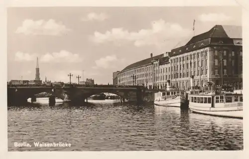 1000 BERLIN, Waisshausbrücke, 1960 abgerrissen