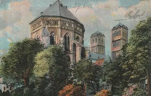 5000 KÖLN, Kirchen, St. Gereon, 1912