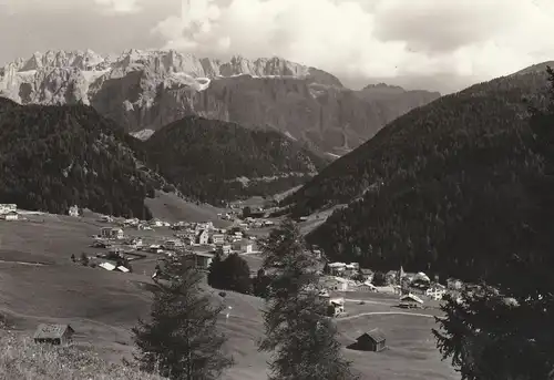 i 39048 SELVA - WOLKENSTEIN, Blick über den Ort, 1962