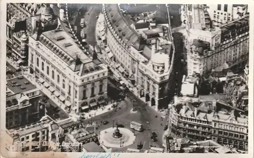 UK - ENGLAND - LONDON - PICADILLY CIRCUS, air view,