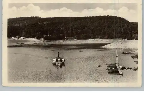 CZ 67103 VRANOV NAD DYJI / FREIN, Talsperre mit Personenschiff, 1956