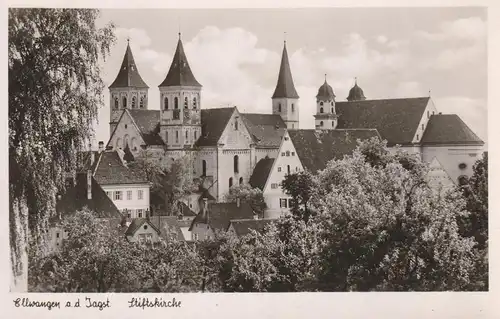 7090 ELLWANGEN, Stiftskirche, 1952