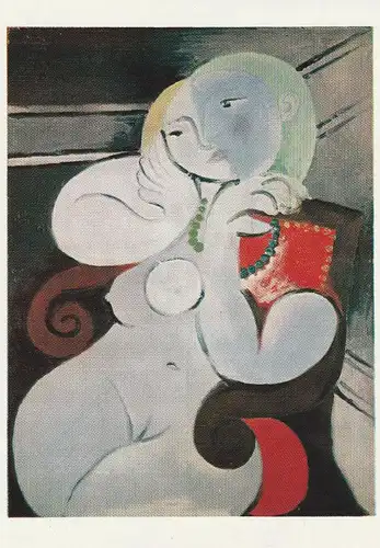 KÜNSTLER - ARTIST - PABLO PICASSO, "Nude Women in a Red Armchair" Tate Gallery
