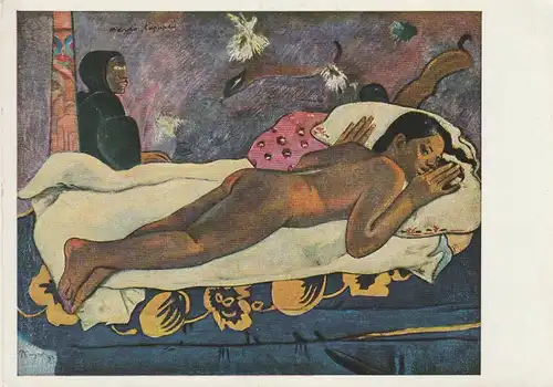 KÜNSTLER - ARTIST - PAUL GAUGUIN, "Manao Tupapau"