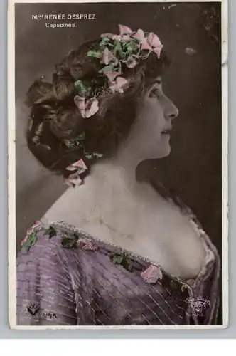 THEATER - RENEE DESPREZ, Schauspielerin, Photograph Reutlinger - Paris