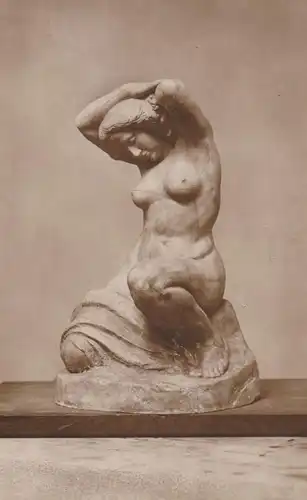 SCHÖNE KÜNSTE, Skulptur von R.D. Fabricius, "Morgendämmerung"