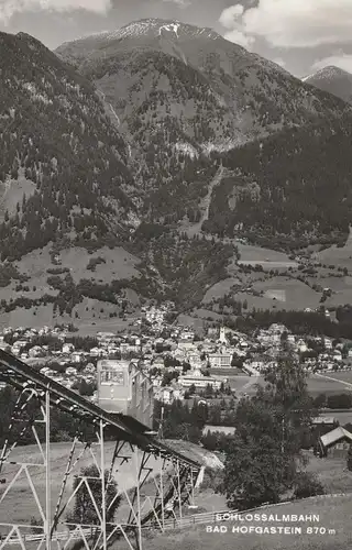 A 5630 BAD HOFGASTEIN, Schlossalmbahn