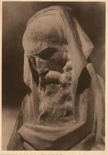 B 8000 BRUGGE - SINT ANDRIES, Abdij, Standbeeld van S. Andries