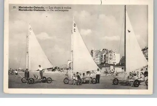 SPORT - STRANDSEGELN - Mariakerke - Oostende, 1951