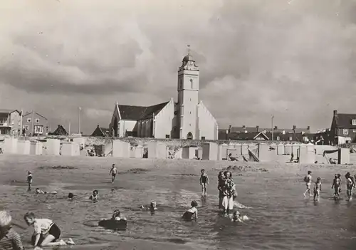 ZUID-HOLLAND - KATWIJK, Oude Kerk, Strand