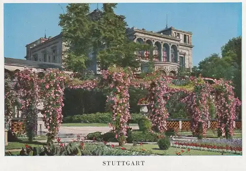 7000 STUTTGART, Villa Berg, 1952