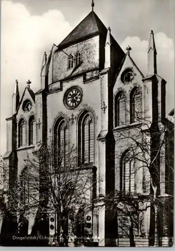 0-5603 DINGELSTÄDT/ Eichsfeld, Gertrudenkirche, 1969