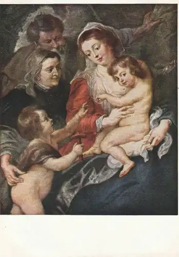 5000 KÖLN, WALLRAF - RICHARTZ - MUSEUM, Peter Paul Rubens, "Heilige Familie"