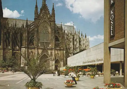 5000 KÖLN, KÖLNER DOM / Roncalliplatz, Römisch - Germanisches Museum