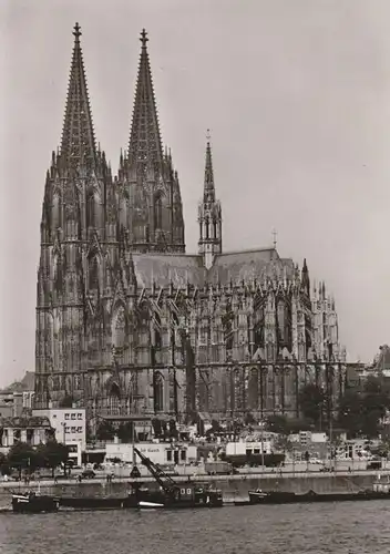 5000 KÖLN, KÖLNER DOM / Rheinufer und Umgebung, Nachkriegsprovisorien