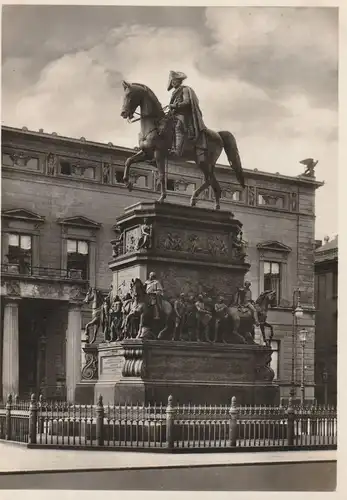 1000 BERLIN, Denkmal Friedrich der Große, 1936