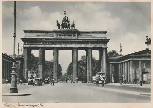 1000 BERLIN, Brandenburger Tor, Oldtimer, 193.