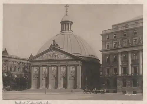 1000 BERLIN, Hedwigskirche, Bebelplatz, 1931