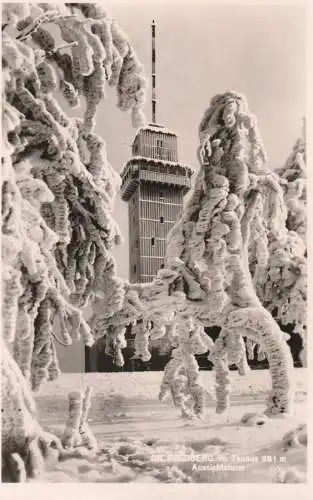 6384 SCHMITTEN, Grosser Feldberg im Winter, 1961