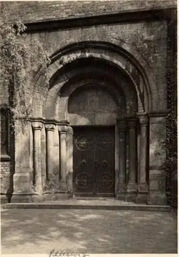 2380 SCHLESWIG, Dom, Petriportal, 1938, DKV Deutscher Kunst Verlag