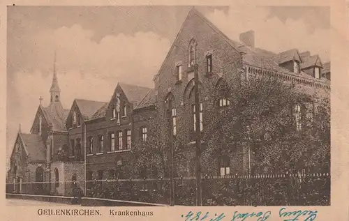 5130 GEILENKIRCHEN, Krankenhaus, 1919