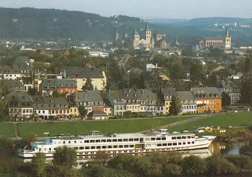 BINNENSCHIFFE - MOSEL, Köln - Düsseldorfer "EUROPA" vor Trier