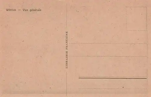 5560 WITTLICH, Blick über den Ort, franz. Besatzungszeit