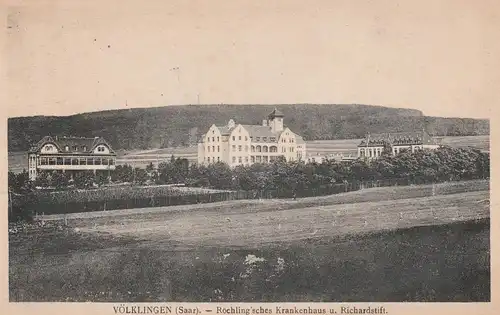 6620 VÖLKLINGEN, Röchling'sches Krankenhaus & Richardstift