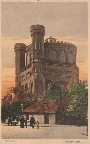 4300 ESSEN, Wasserturm / water tower / Chateau d'eau, 1923