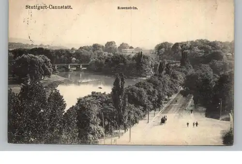 7000 STUTTGART - CANNSTATT, Rosenstein, 1910