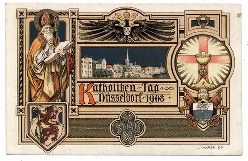 4000 DÜSSELDORF, Ereignis, Katholiken - Tag 1908