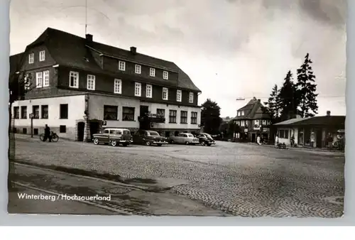 5788 WINTERBERG, Gaststätte Hessenhof, OPEL, BMW V8, 1958