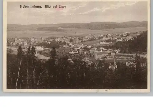 5800 HAGEN - HOHENLIMBURG, Blick auf Elsey, 1927