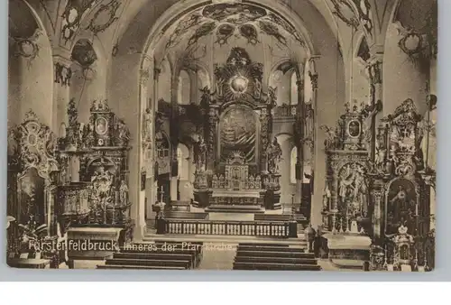 8080 FÜRSTENFELDBRUCK, Pfarrkirche, Innenansicht