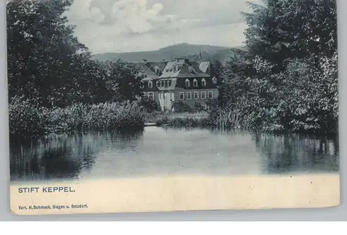 5912 HILCHENBACH - ALLENBACH, Stift Keppel, 1907