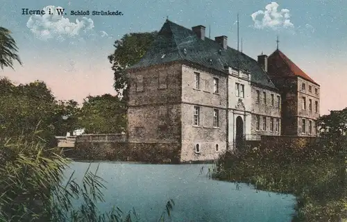4690 HERNE - BAUKAU, Schloß Strünkede