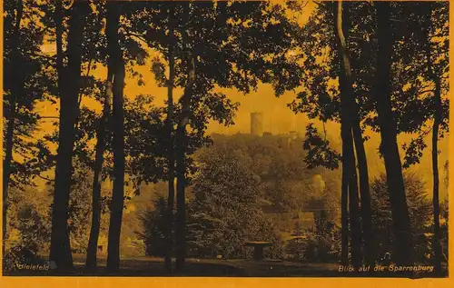 4800 BIELEFELD, Blick auf die Sparrenburg