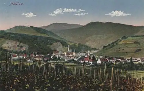 F 67140 ANDLAU, Panorama, Verlag Hartmann - Strassburg