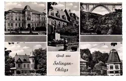 5650 SOLINGEN - OHLIGS, Gruss aus...1962