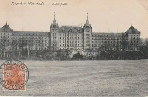 0-8000 DRESDEN, Alaunplatz, 1920