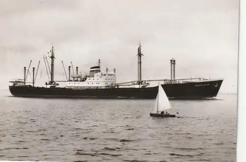 OZEANSCHIFF - Frachtschiff "SAARLAND", Hamburg-Amerika Linie