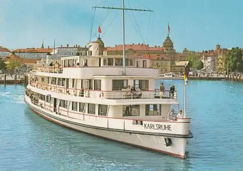 BINNENSCHIFFE - BODENSEE, "KARLSRUHE"