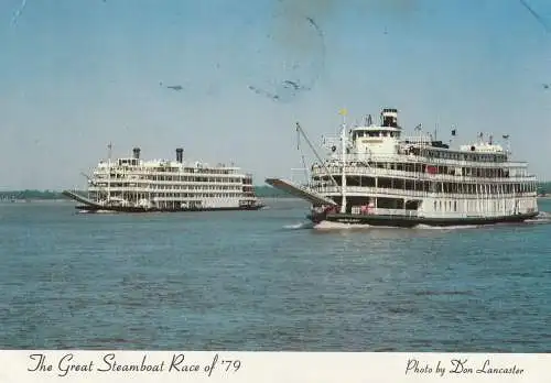 BINNENSCHIFFE - MISSISSIPPI, DELTA QUEEN / MISSISSIPPI QUEEN, Race 1979